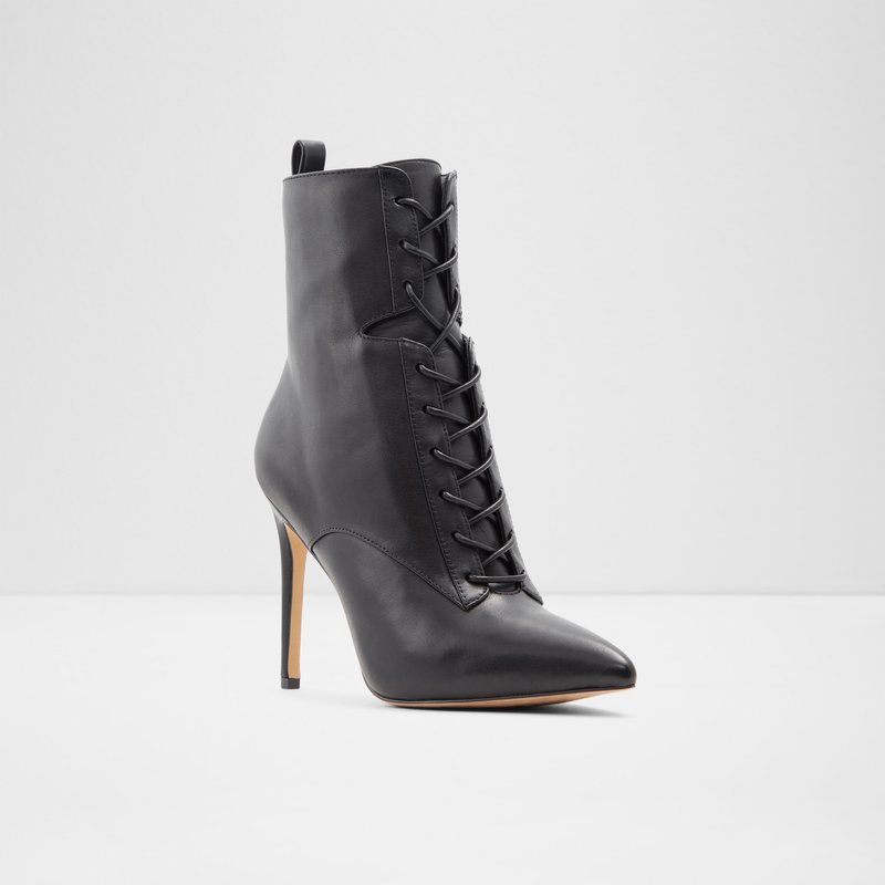 Aldo gležnjače ALANNA LEA SMOOTH - crna 3