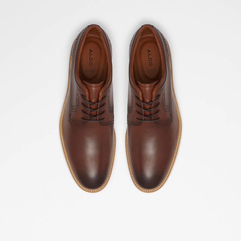 Aldo oxford cipele ASTEANFLEX LEA SMOOTH - smeđa 5