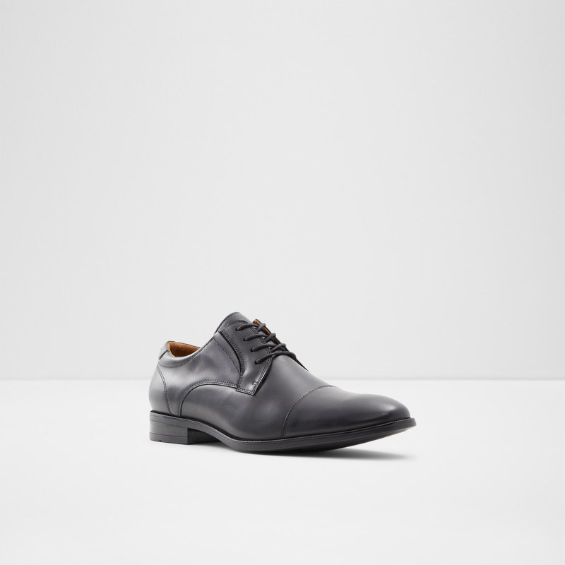 Aldo derby cipele CORTLEYFLEX LEA SMOOTH - crna 3