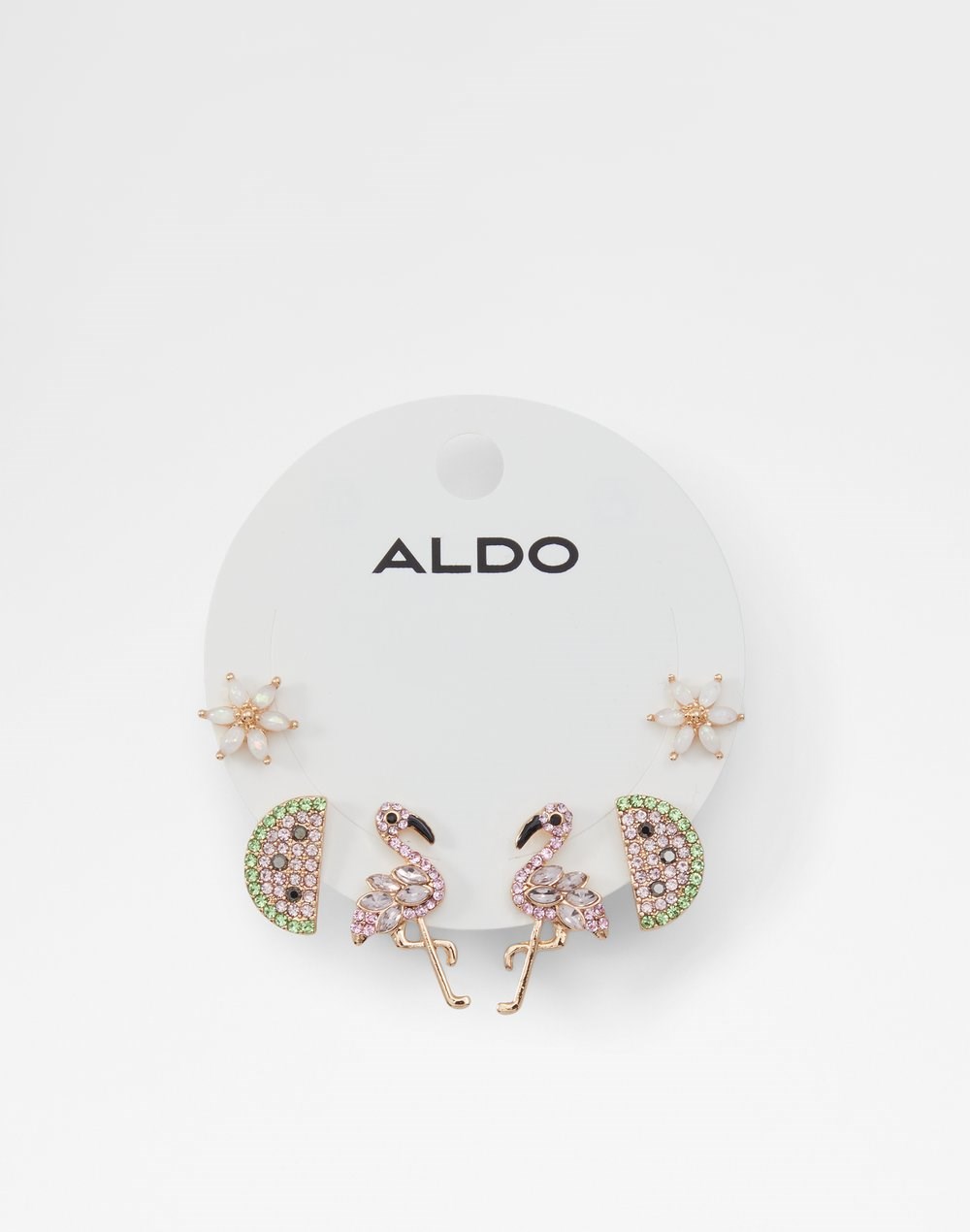 Aldo naušnice FLAMINGA - ružičasta