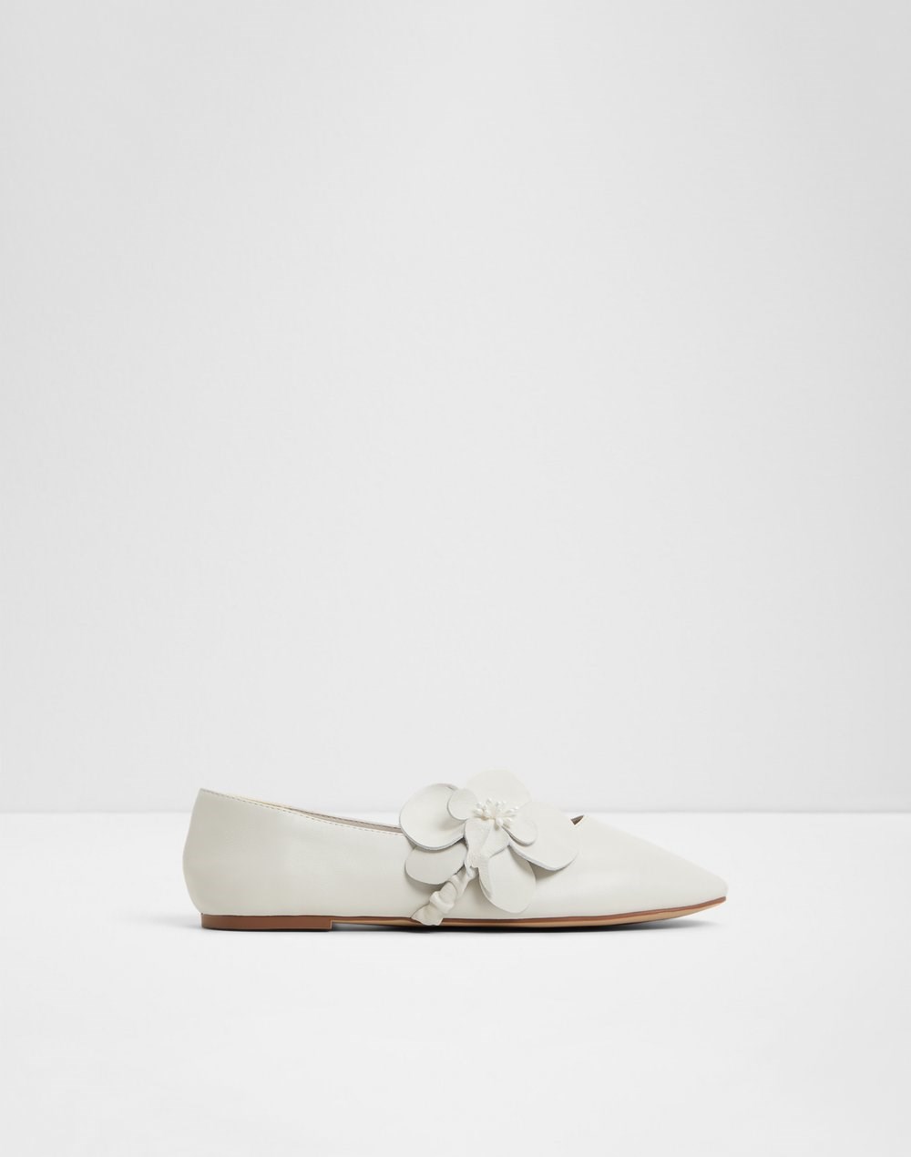 Aldo balerinke FLORALINA LEA SMOOTH - bijela