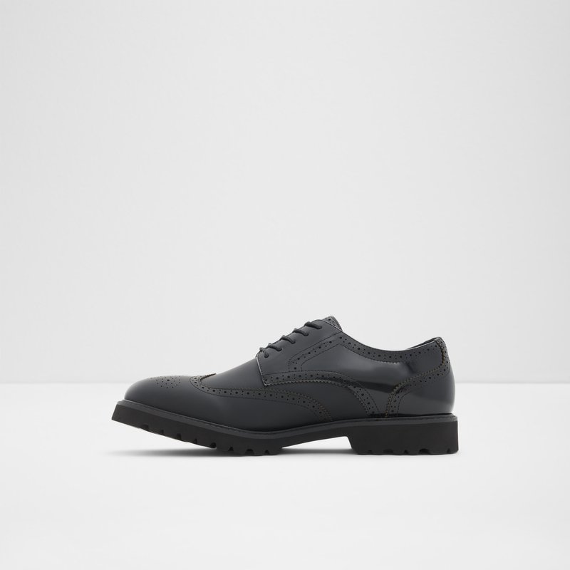 Aldo oxford cipele HELMSMAN LEA SMOOTH - crna 3
