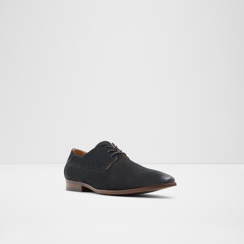 Aldo oxford cipele HOOGEFLEX LEA NUBUCK - crna 4