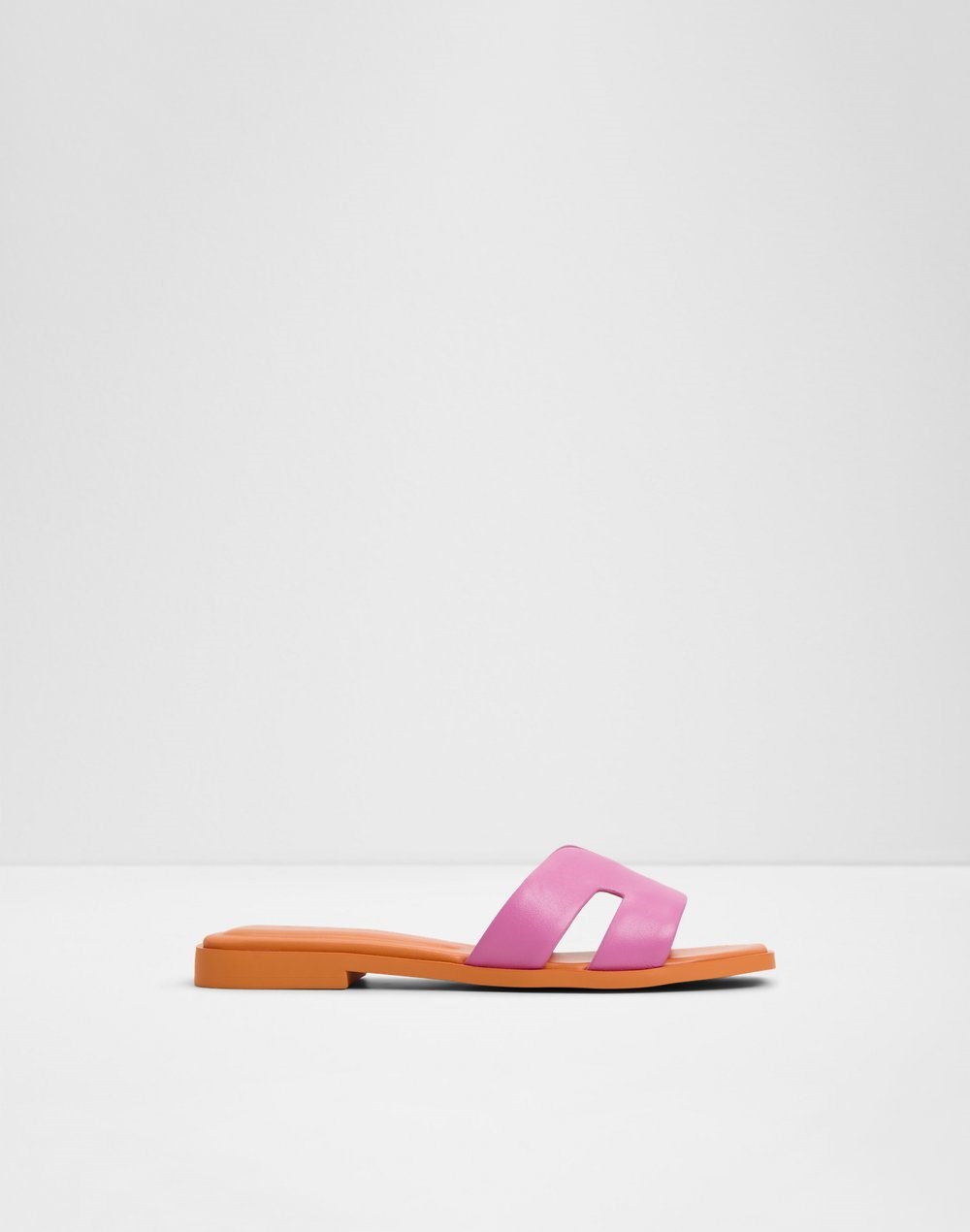 Aldo ravne natikače ITSANDAL LEA SMOOTH - ružičasta