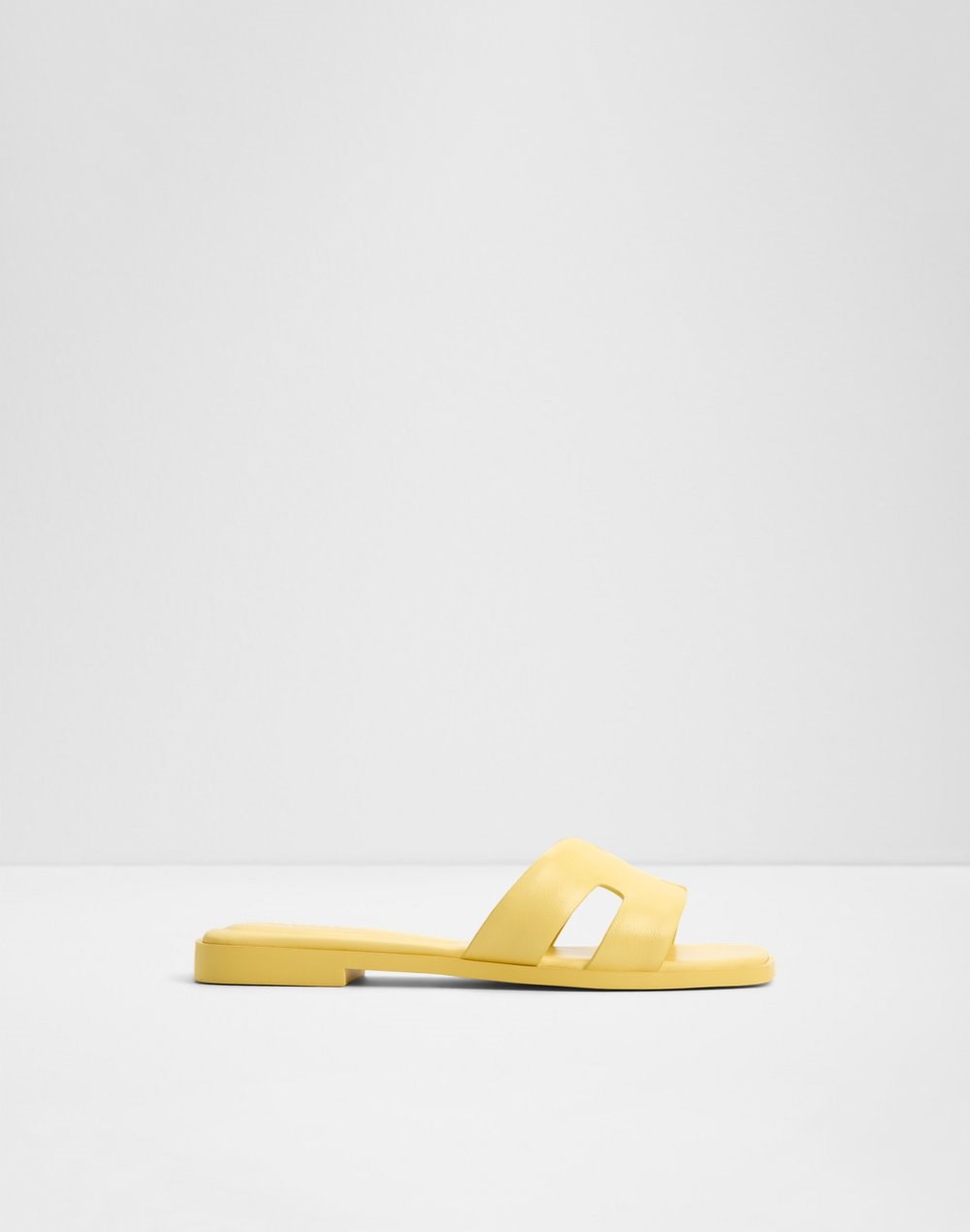 Aldo ravne natikače ITSANDAL LEA SMOOTH - žuta