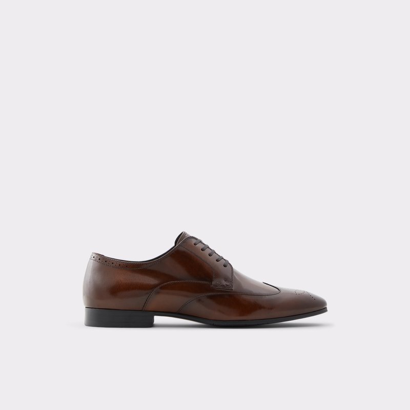 Aldo oxford cipele LEELEN LEA PATENT - smeđa 1