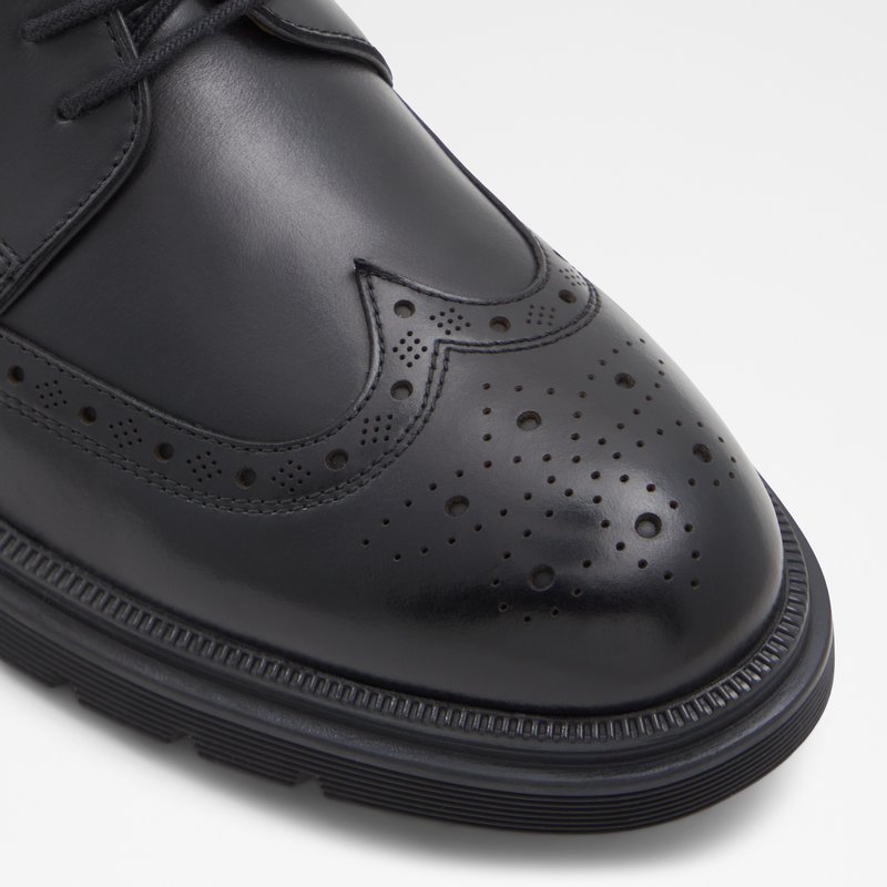 Aldo derby cipele LERMAN LEA SMOOTH - crna 4