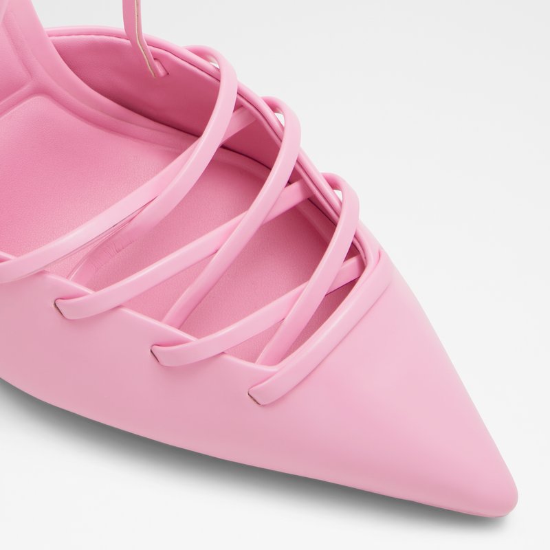 Aldo cipele na visoku petu MAELY SYN SMOOTH - ružičasta 4