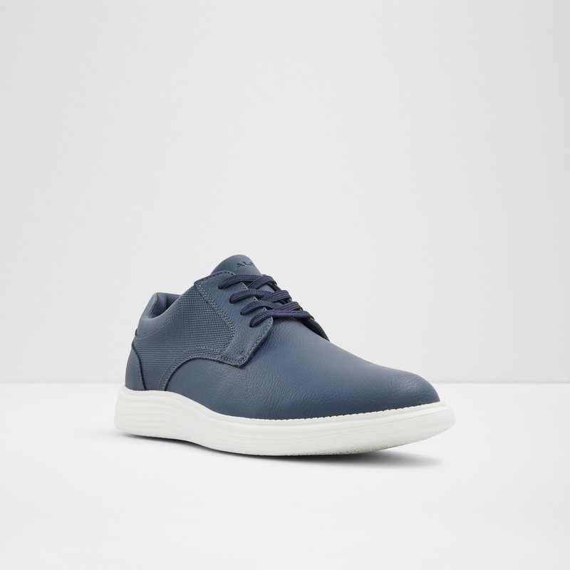 Aldo cipele na vezanje NOTTINGHAM SYN NUBUCK - plava 3