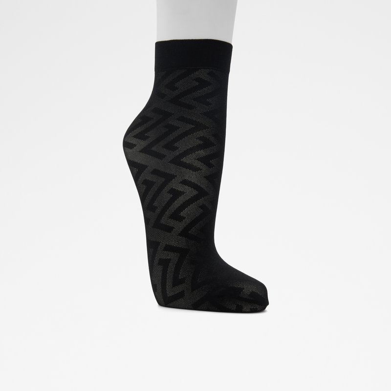 Aldo ženske čarape PROVENZA - crna 2