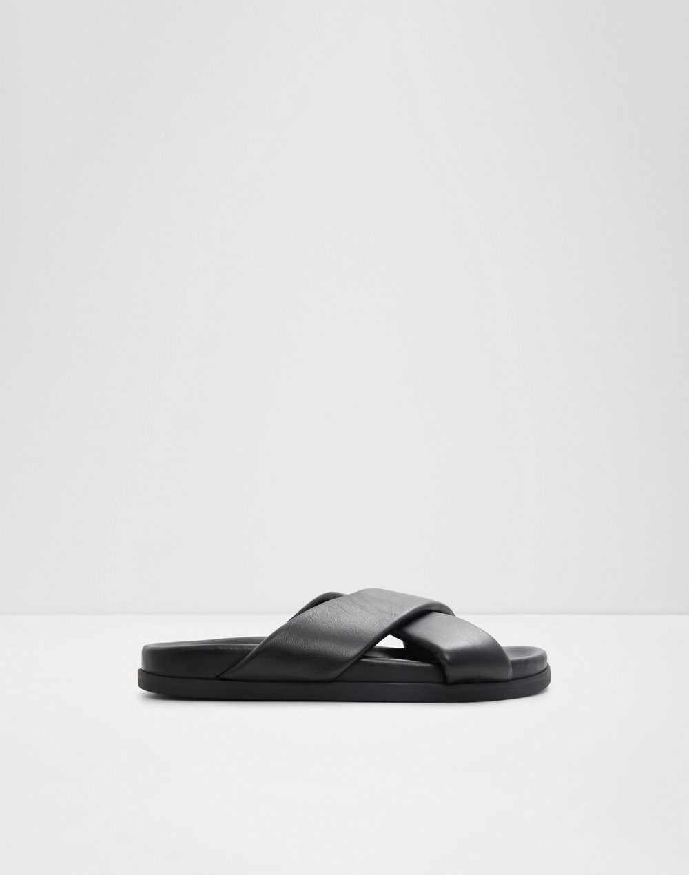 Aldo muške natikače QUEILES LEA SMOOTH - crna