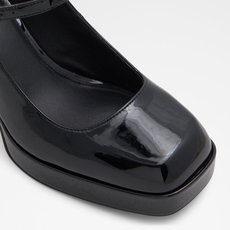 Aldo cipele na srednje visoku petu TROWE SYN SMOOTH - crna 5