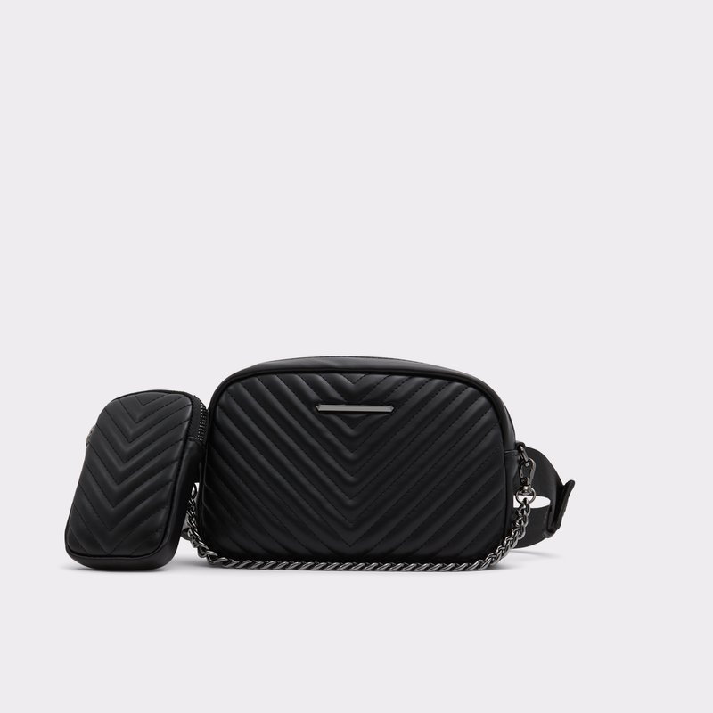 Aldo torbica za nošenje oko struka ili na ramenu ZINKA SYN MIX MAT - crna 1